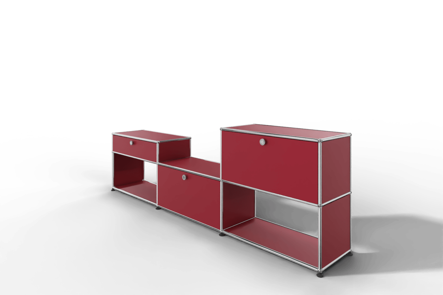 USM Haller Sideboard, 2 Klapptüren und 1 Schubkasten Produktbild