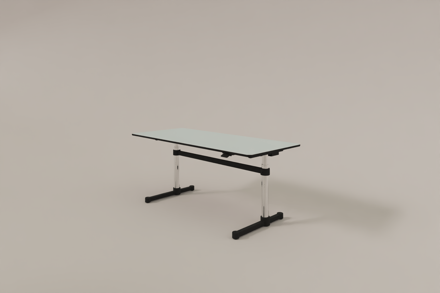 USM Haller Kitos M, 2 Oberflächen wählbar, mechanisch höhenverstellbar Maße: 1750 x750 mm Produktbild