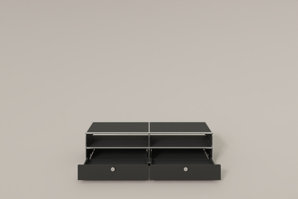 USM Haller TV-Lowboard, von Paul Schärer & Fritz Haller Produktbild