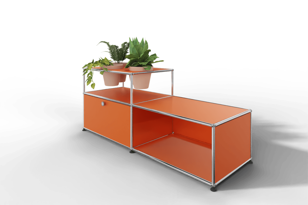 USM Haller Lowboard mit Pflanzeneinlage Produktbild