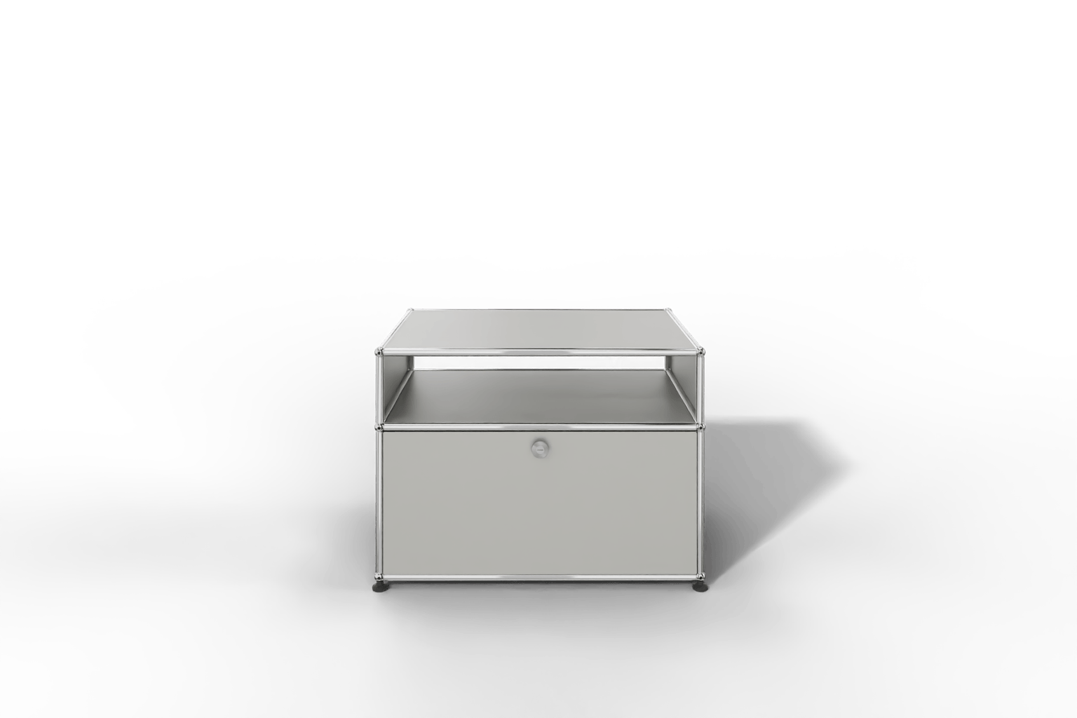 USM Haller TV-Lowboard klein mit einem offenen Fach Produktbild