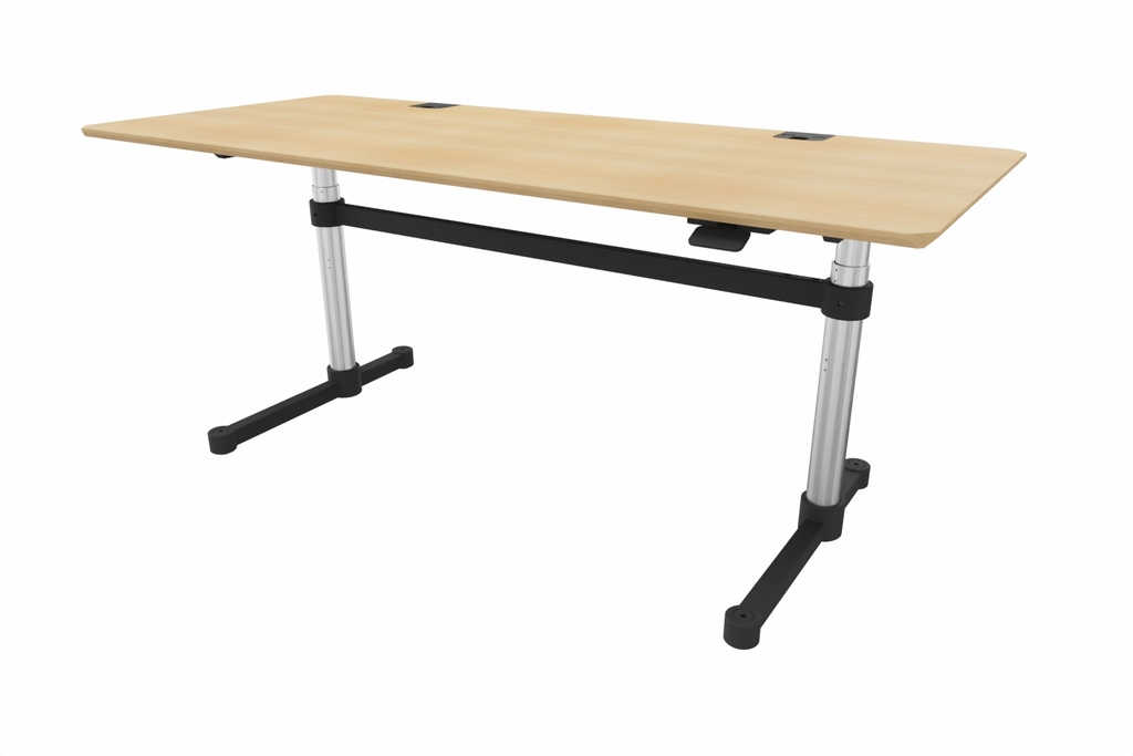 USM Haller Kitos M Plus, Holzfurnier, aus 6 Furnieren wählbar, mechanisch höhenverstellbar