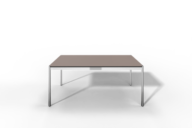 USM Haller Tisch, Tiefe 1000 mm, Linoleum beschichtet, aus 5 Farben wählbar, Tischlänge wählbar