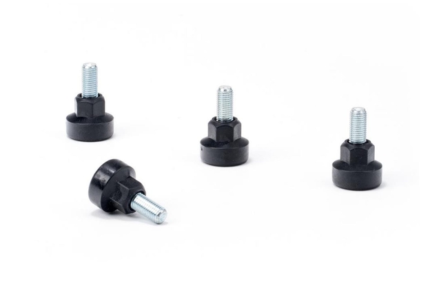 USM Haller Nivellierfuss Ø 23, Gewinde-Länge 15mm, 4er Set