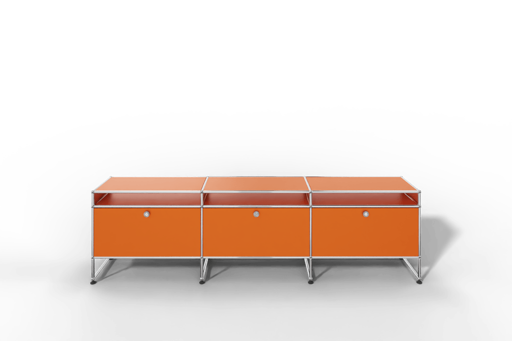 USM Haller TV-Lowboard, von Paul Schärer & Fritz Haller Produktbild