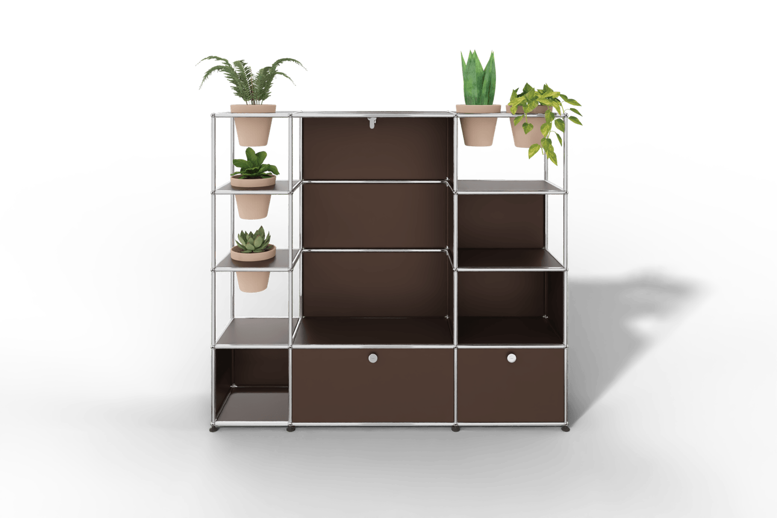 USM Haller Garderobe mit Pflanzeneinsatz Produktbild