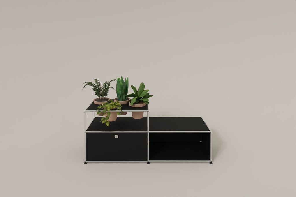 USM Haller Lowboard mit Pflanzeneinlage Produktbild