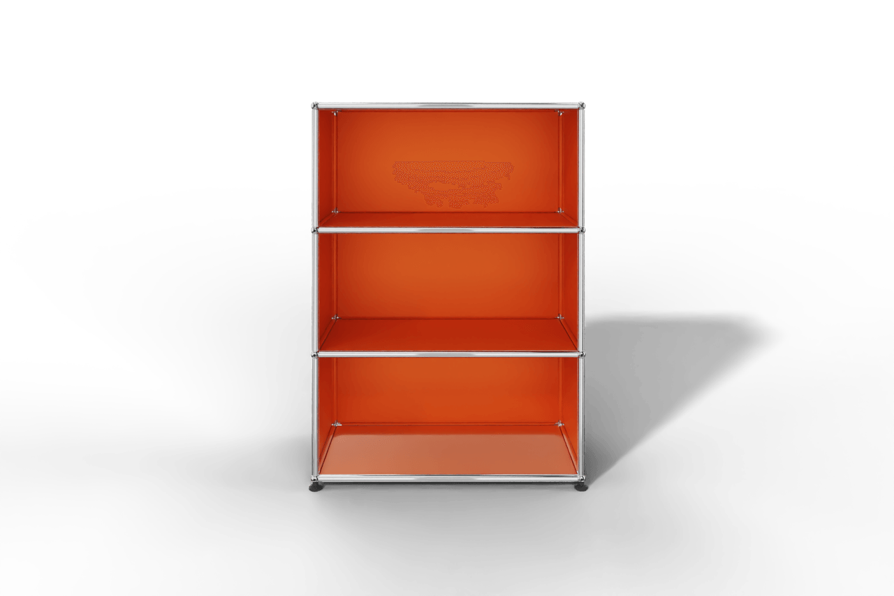 USM Haller Highboard mit 3 offenen Abteilen Produktbild