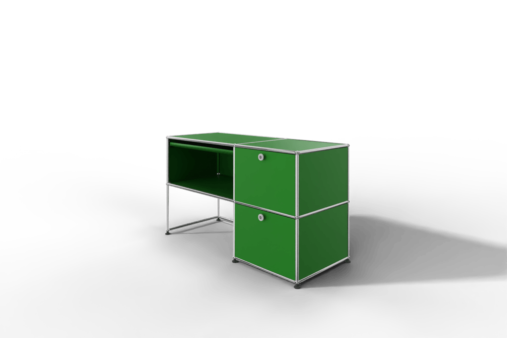 USM Haller Arbeitsplatz mit zwei Klapptüren Produktbild