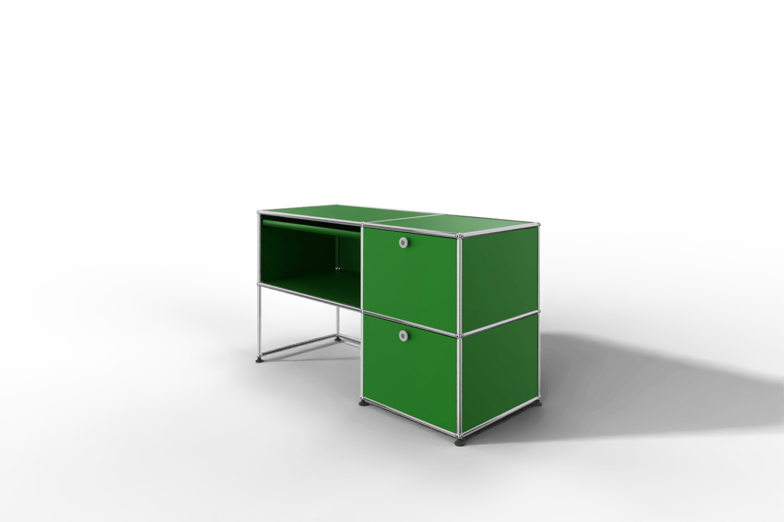 USM Haller Arbeitsplatz mit zwei Klapptüren Produktbild