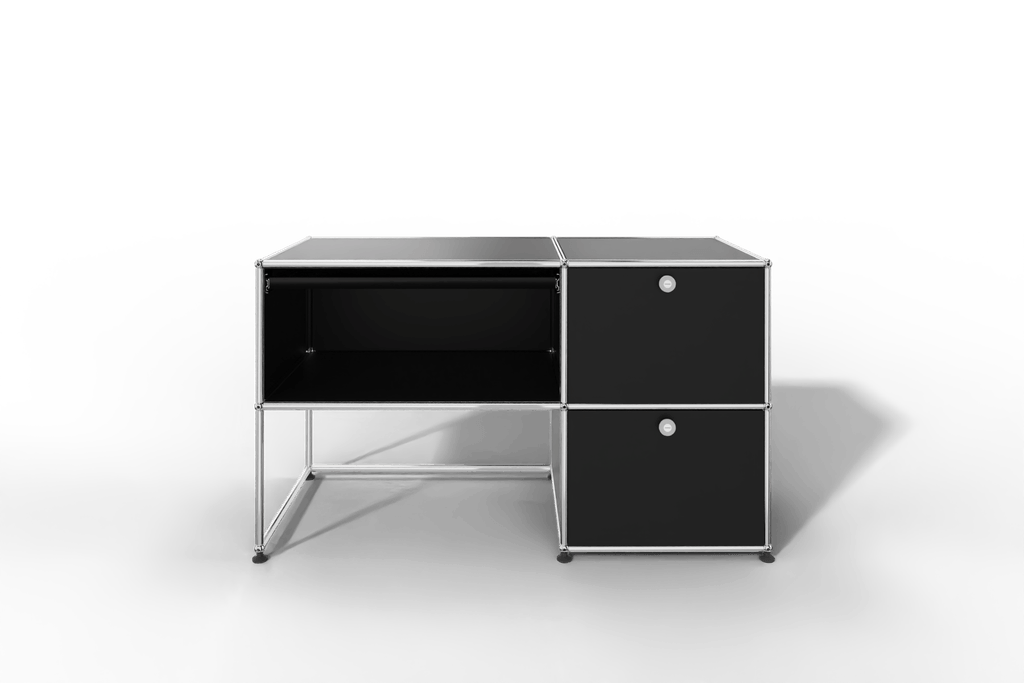 USM Haller Arbeitsplatz mit zwei Klapptüren Produktbild