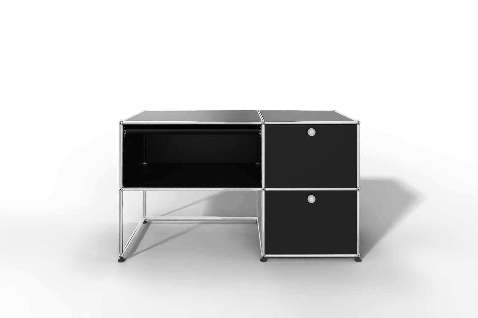 USM Haller Arbeitsplatz mit zwei Klapptüren Produktbild