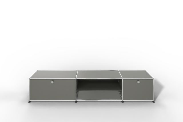 USM Haller TV-Lowboard mit Schublade und Klapptür