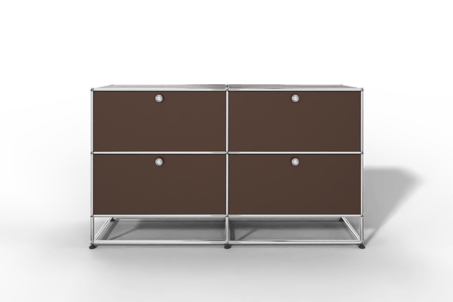 USM Haller Sideboard, mit 4 Klapptüren und Sockel von Paul Schärer & Fritz Haller