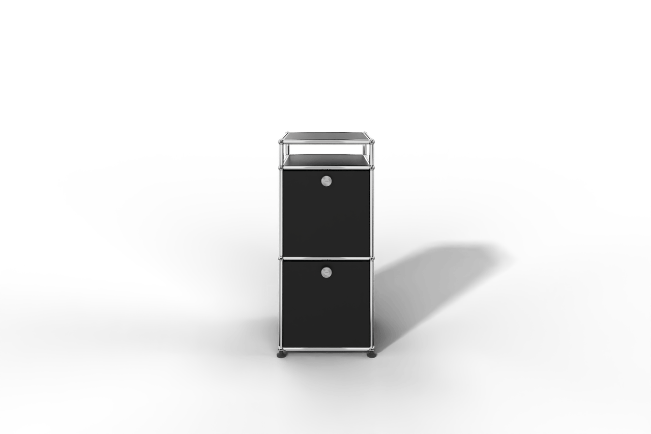 Schmales Highboard mit 2 Klapptüren Produktbild