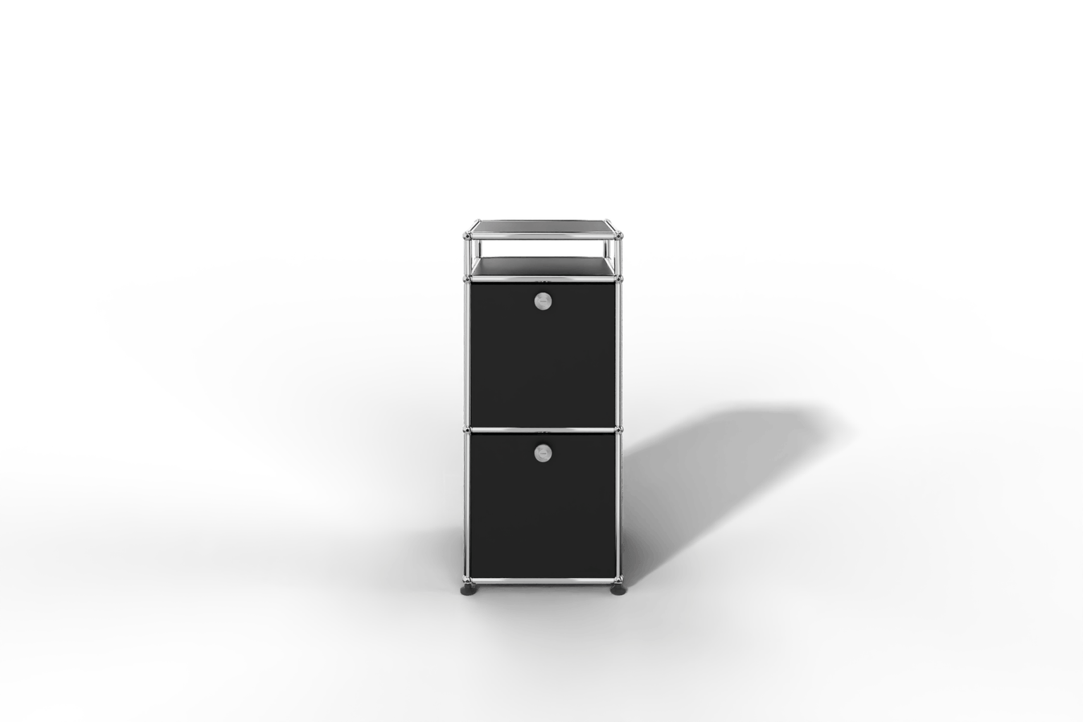 Schmales Highboard mit 2 Klapptüren Produktbild