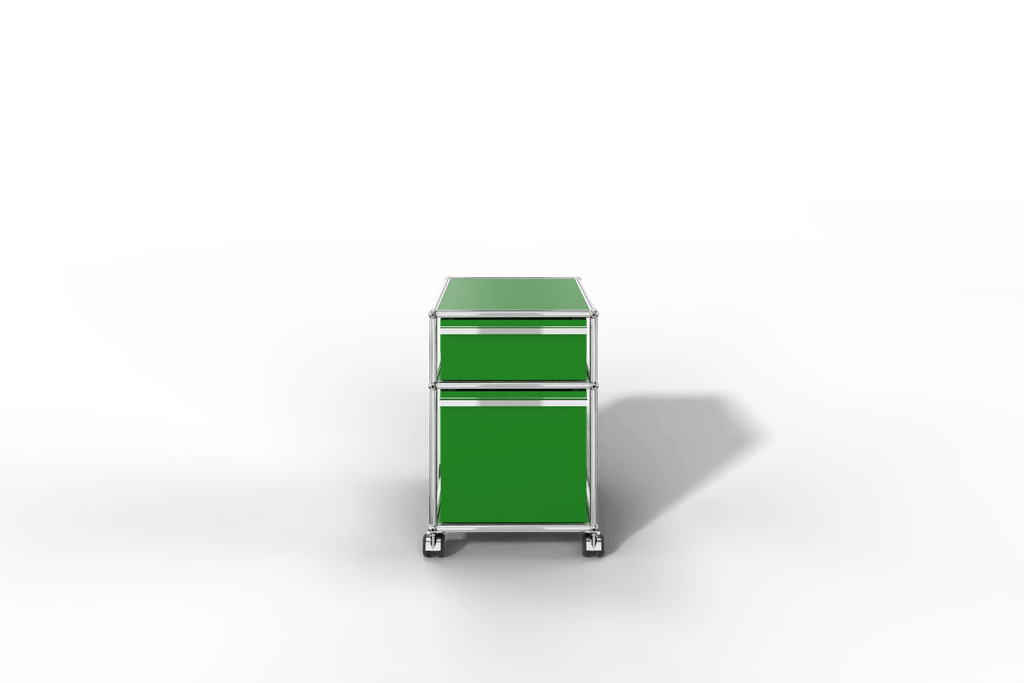 USM Haller Rollcontainer mit Hängeregistratur, wahlweise abschließbar. 14 Farben konfigurierbar. Produktbild