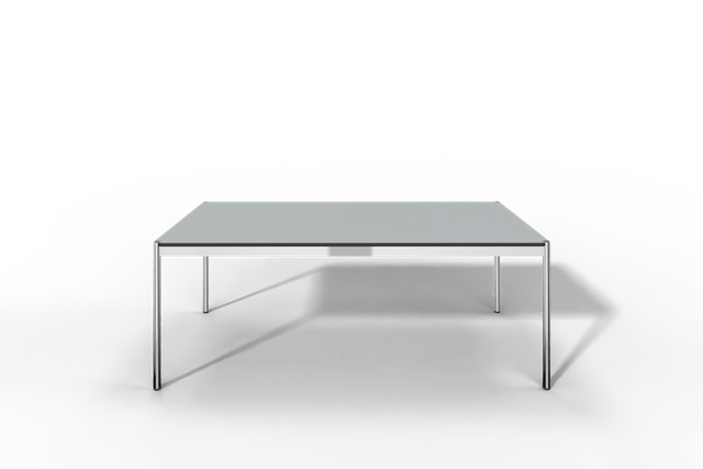 USM Haller Tisch, Tiefe 1000 mm, Linoleum beschichtet, aus 5 Farben wählbar, Tischlänge wählbar
