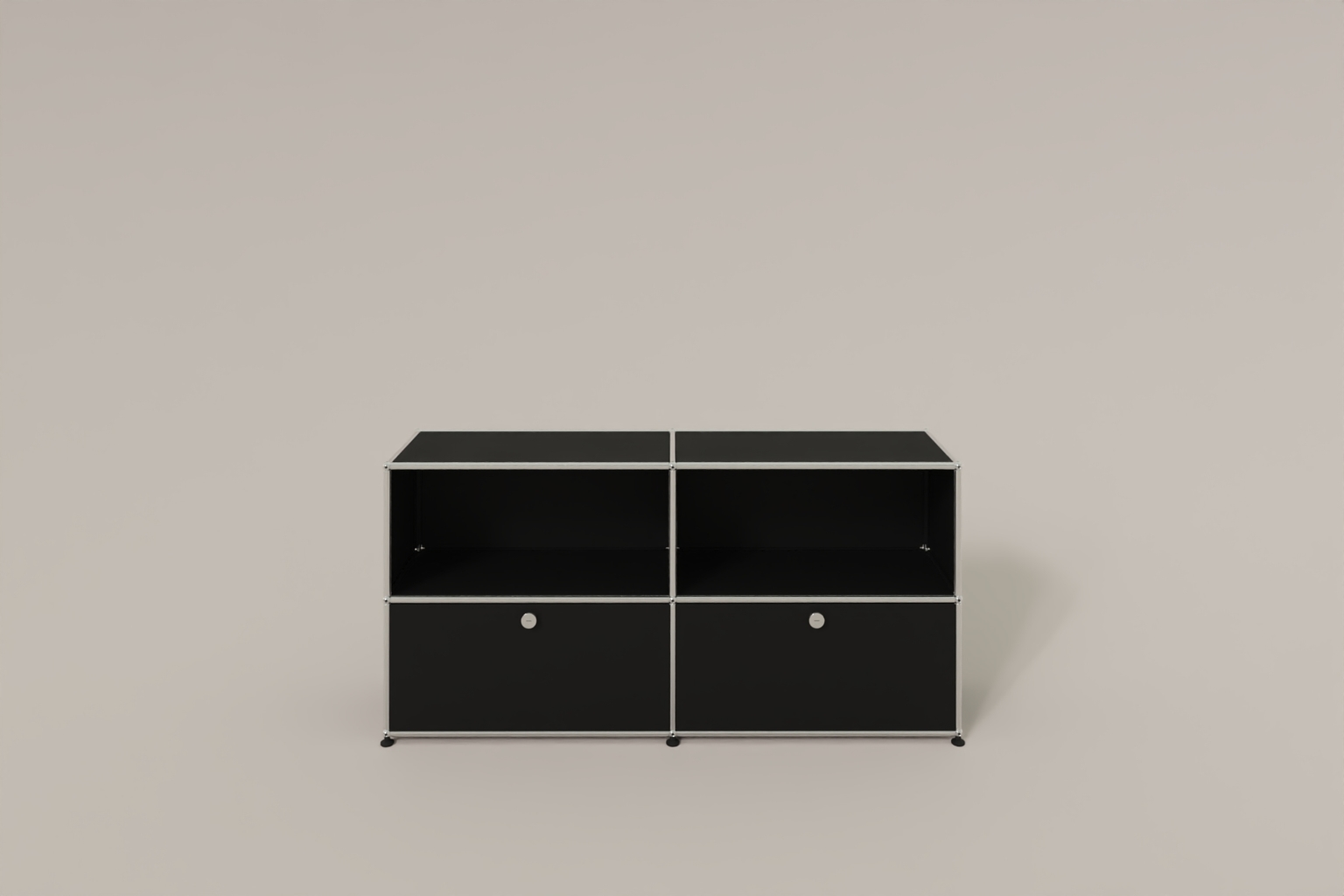 USM Haller Sideboard mit 2 Klapptüren, von Paul Schärer & Fritz Haller Produktbild