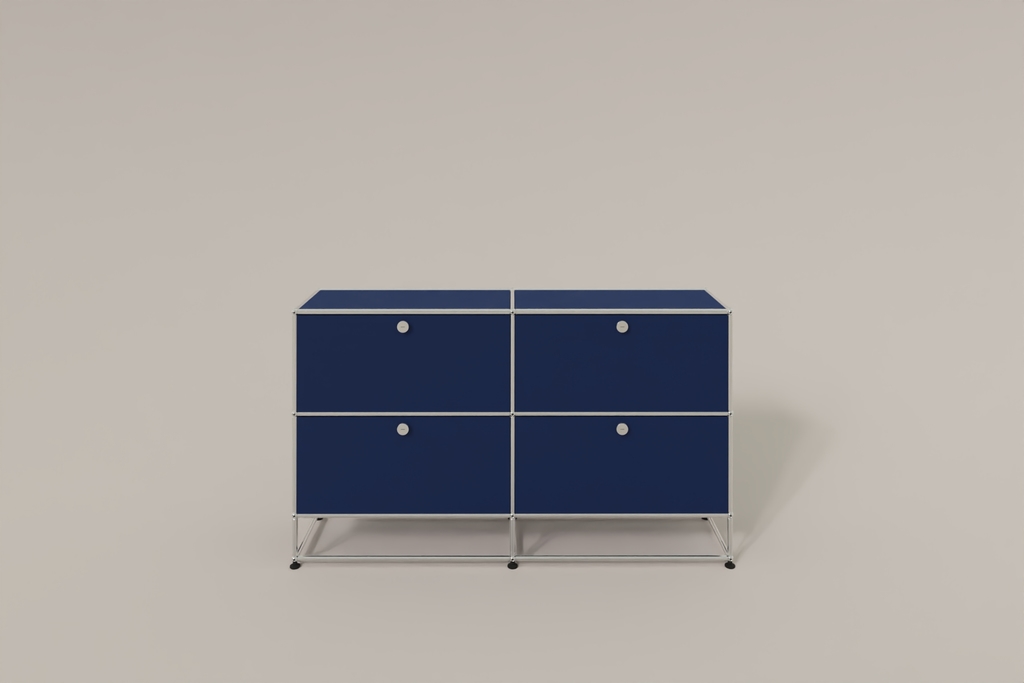 USM Haller Sideboard, mit 4 Klapptüren und Sockel von Paul Schärer & Fritz Haller Produktbild