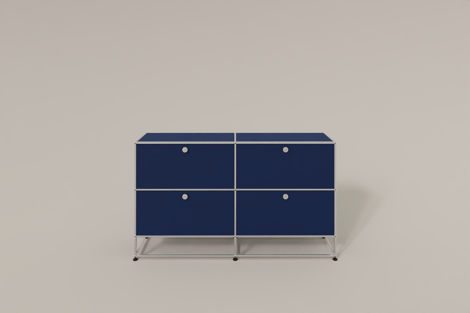 USM Haller Sideboard, mit 4 Klapptüren und Sockel von Paul Schärer & Fritz Haller Produktbild