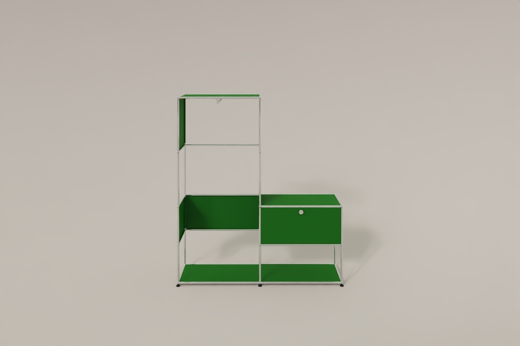 USM Haller Garderobe, 1500 mm breit, mit Klapptüre Produktbild