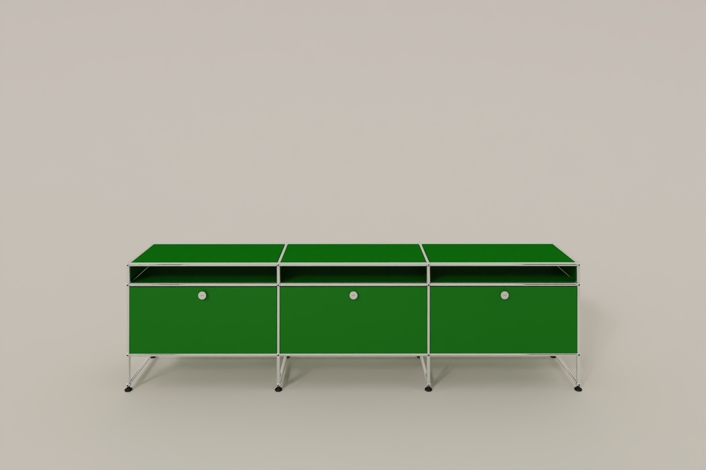 USM Haller TV-Lowboard, von Paul Schärer & Fritz Haller Produktbild