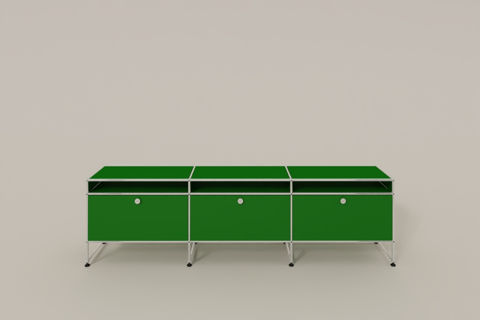 USM Haller TV-Lowboard, von Paul Schärer & Fritz Haller Produktbild