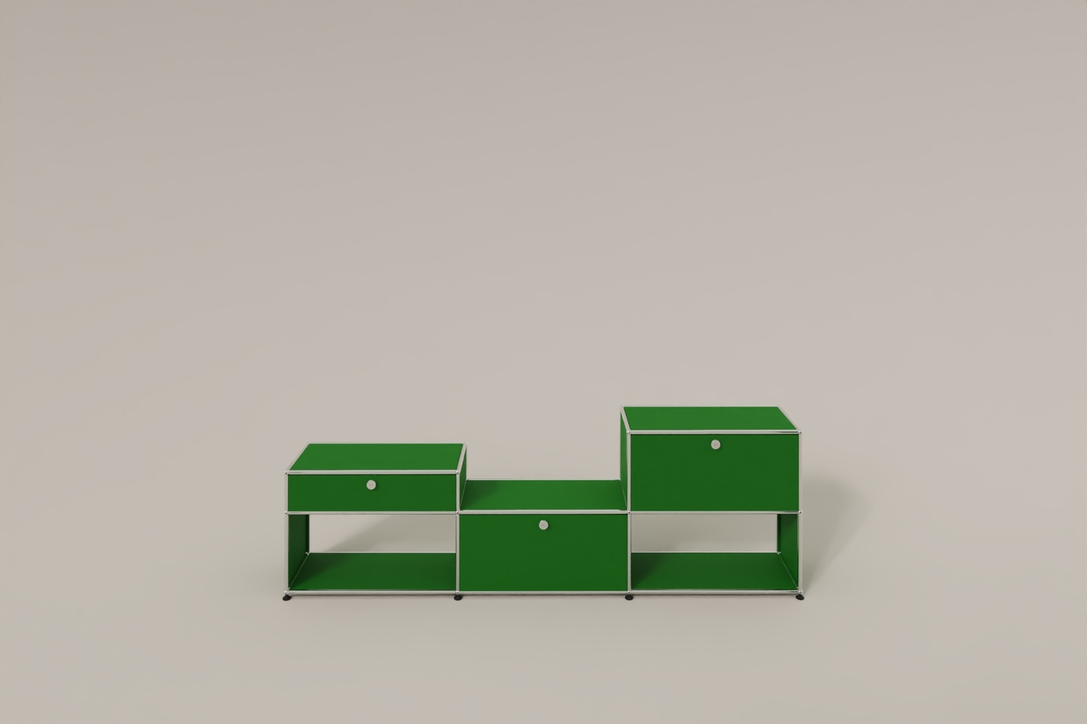 USM Haller Sideboard, 2 Klapptüren und 1 Schubkasten Produktbild