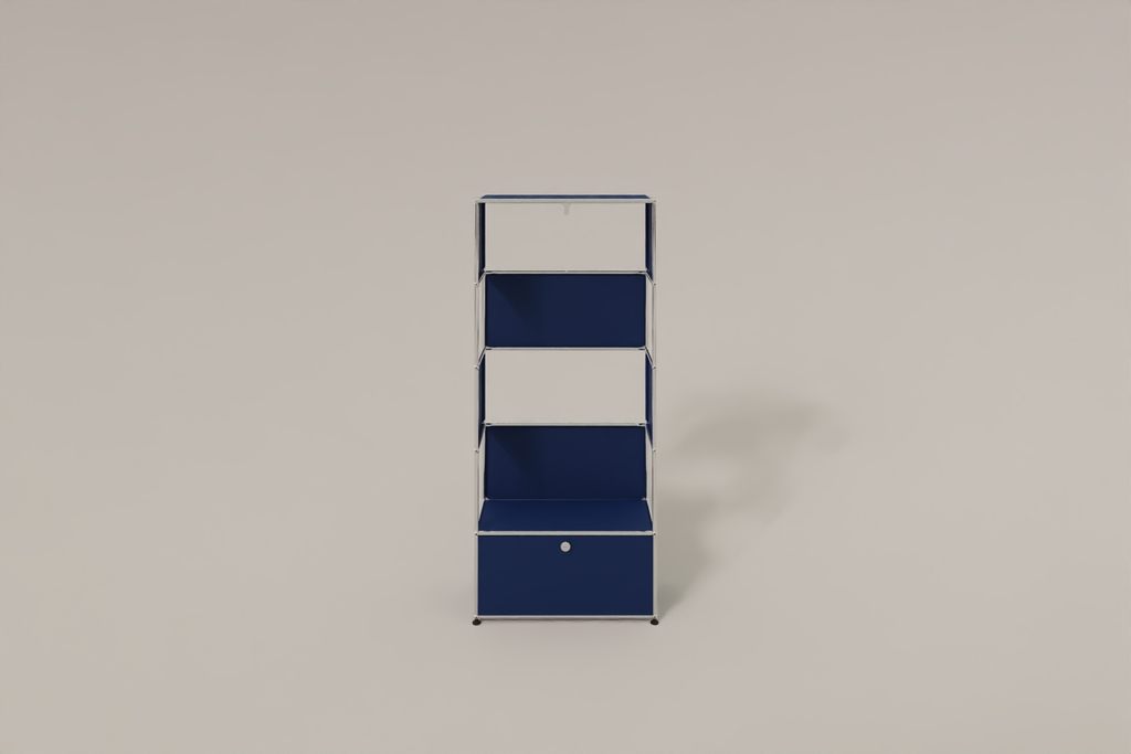USM Haller Garderobe, 750 mm breit, mit Klapptüre Produktbild