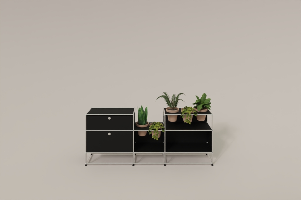 USM Haller Sideboard mit Pflanzeneinlage Produktbild