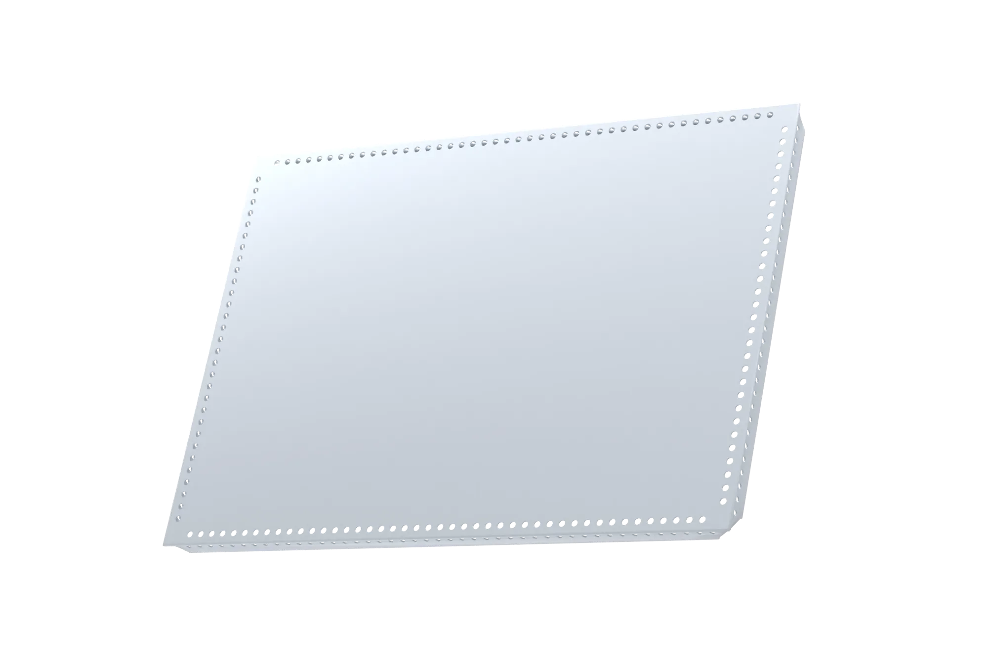 USM Haller Tablar Gelocht Mattsilber 500x350 Produktbild