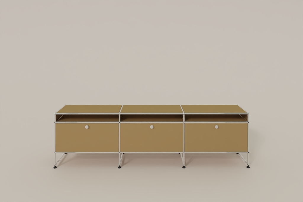 USM Haller TV-Lowboard, von Paul Schärer & Fritz Haller