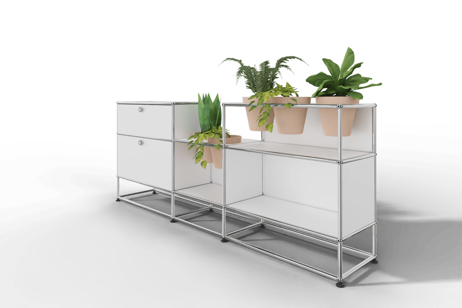 USM Haller Sideboard mit Pflanzeneinlage Produktbild