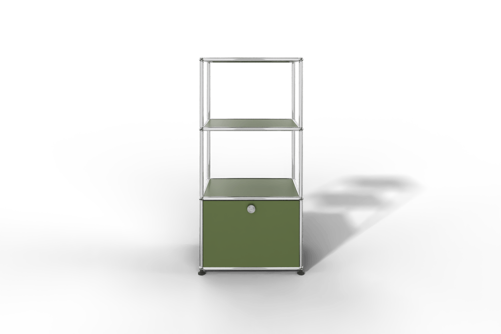 USM Haller schmales Highboard mit einer Klapptüre