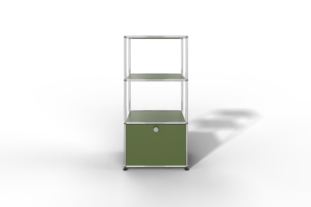 USM Haller schmales Highboard mit einer Klapptüre