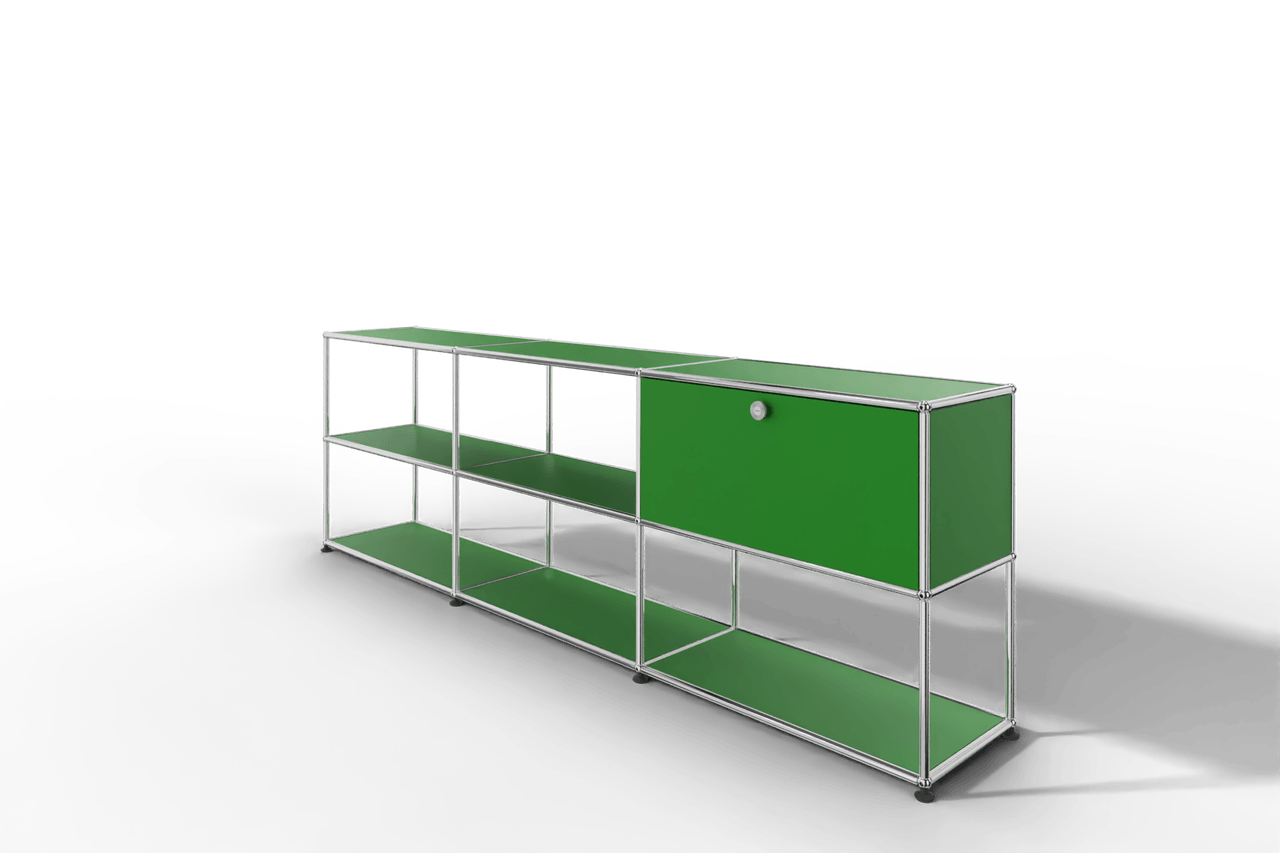 USM Haller Sideboard offen mit einer Klapptüre Produktbild