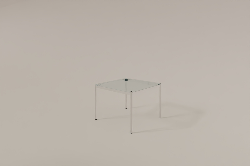 USM Haller Glastisch, Tiefe 1000 mm, Länge wählbar Produktbild