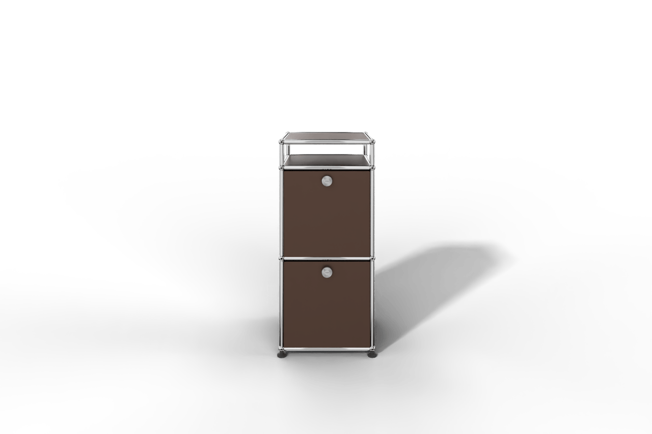 Schmales Highboard mit 2 Klapptüren Produktbild