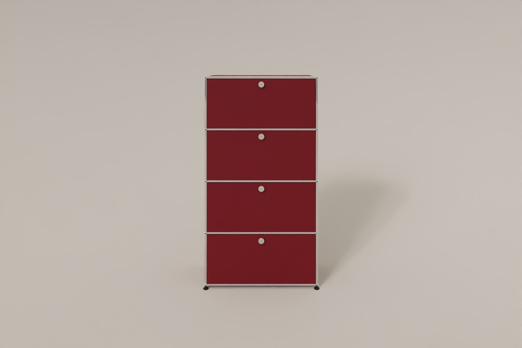 USM Haller Regal, 4 Klapptüren Produktbild
