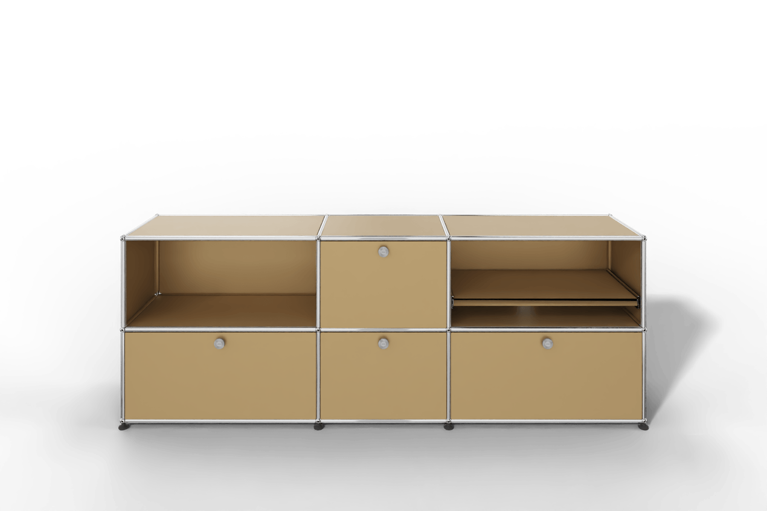 USM Haller Sideboard, 4 Klapptüren, 1 Ausziehtablar Produktbild