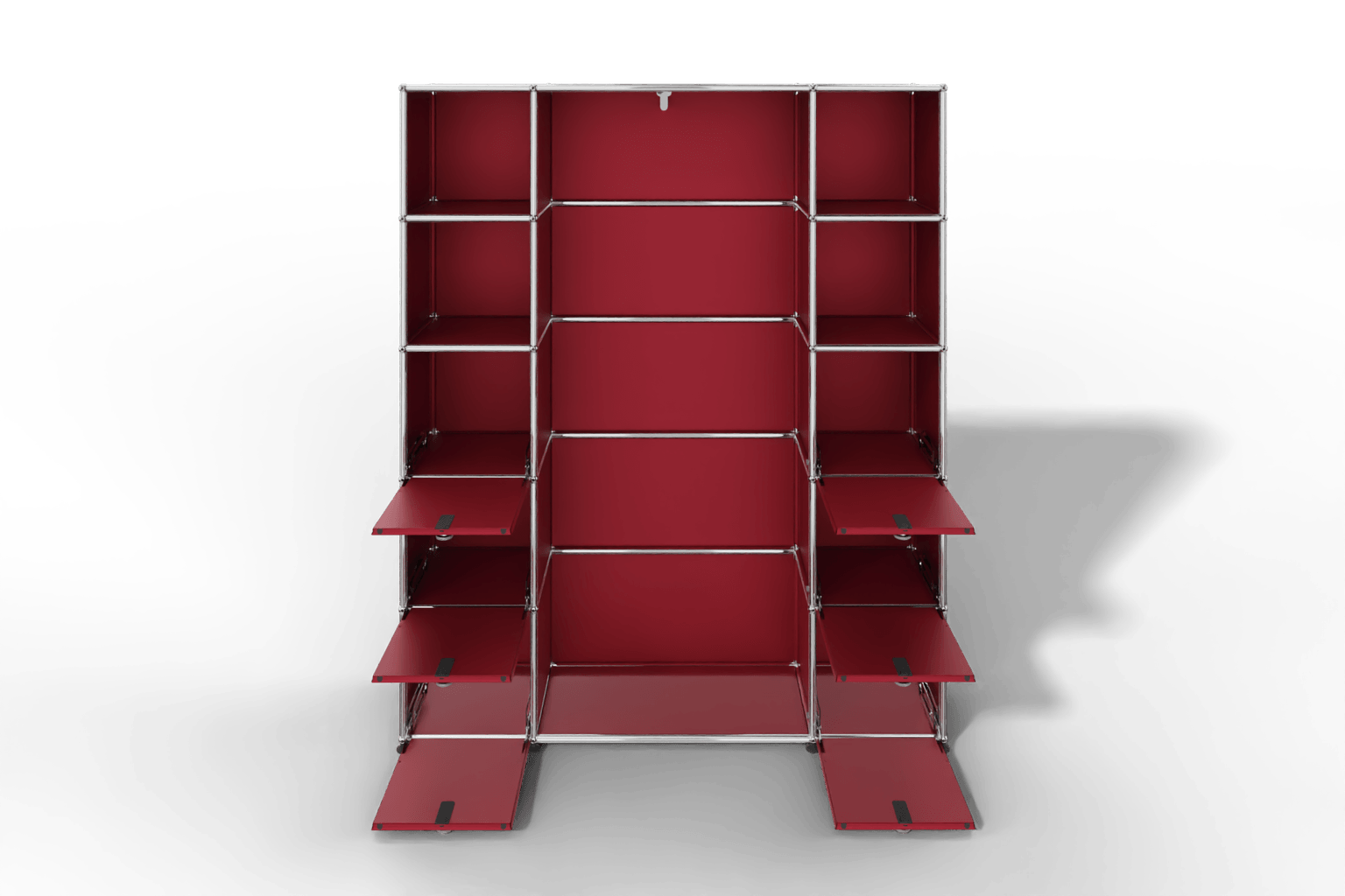 USM Haller Garderobe, 1450 mm breit, mit Klapptüren Produktbild