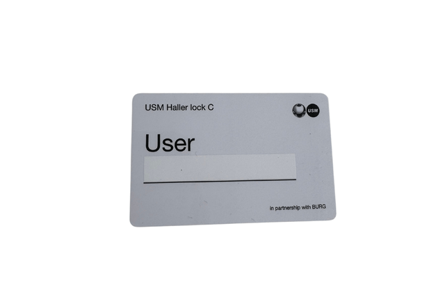 USM Haller Schlüsselkarte für Schloss C