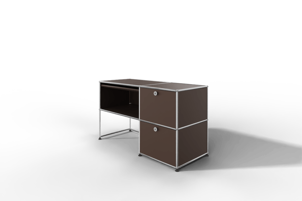 USM Haller Arbeitsplatz mit zwei Klapptüren Produktbild