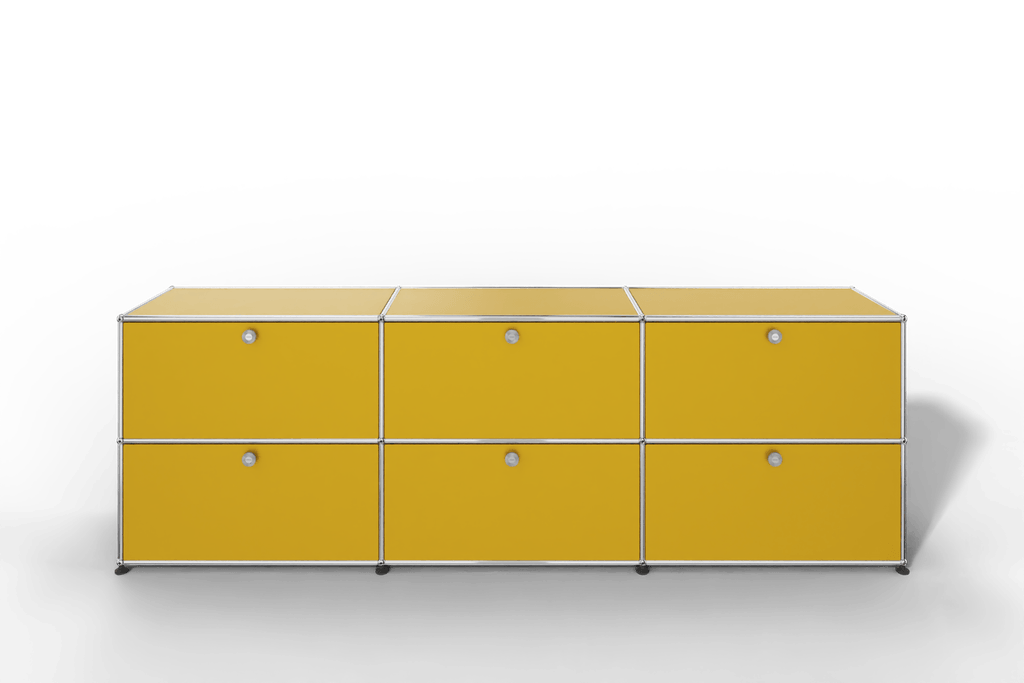 USM Haller Sideboard, mit 6 Klapptüren, von Paul Schärer & Fritz Haller Produktbild