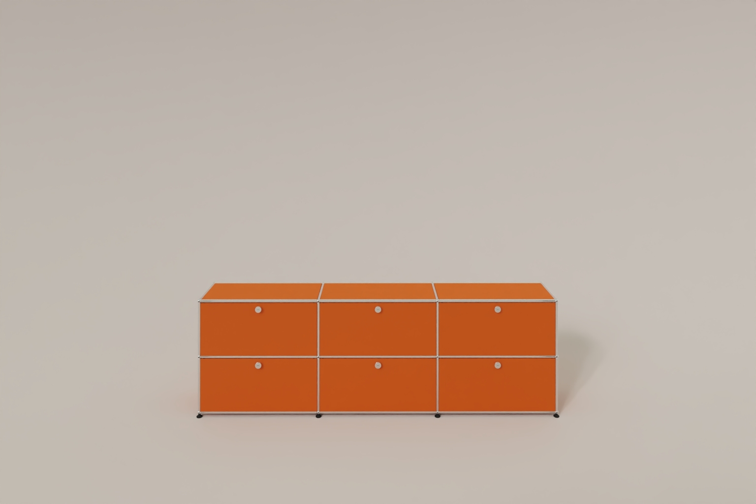 USM Haller Sideboard, mit 6 Klapptüren, von Paul Schärer & Fritz Haller Produktbild