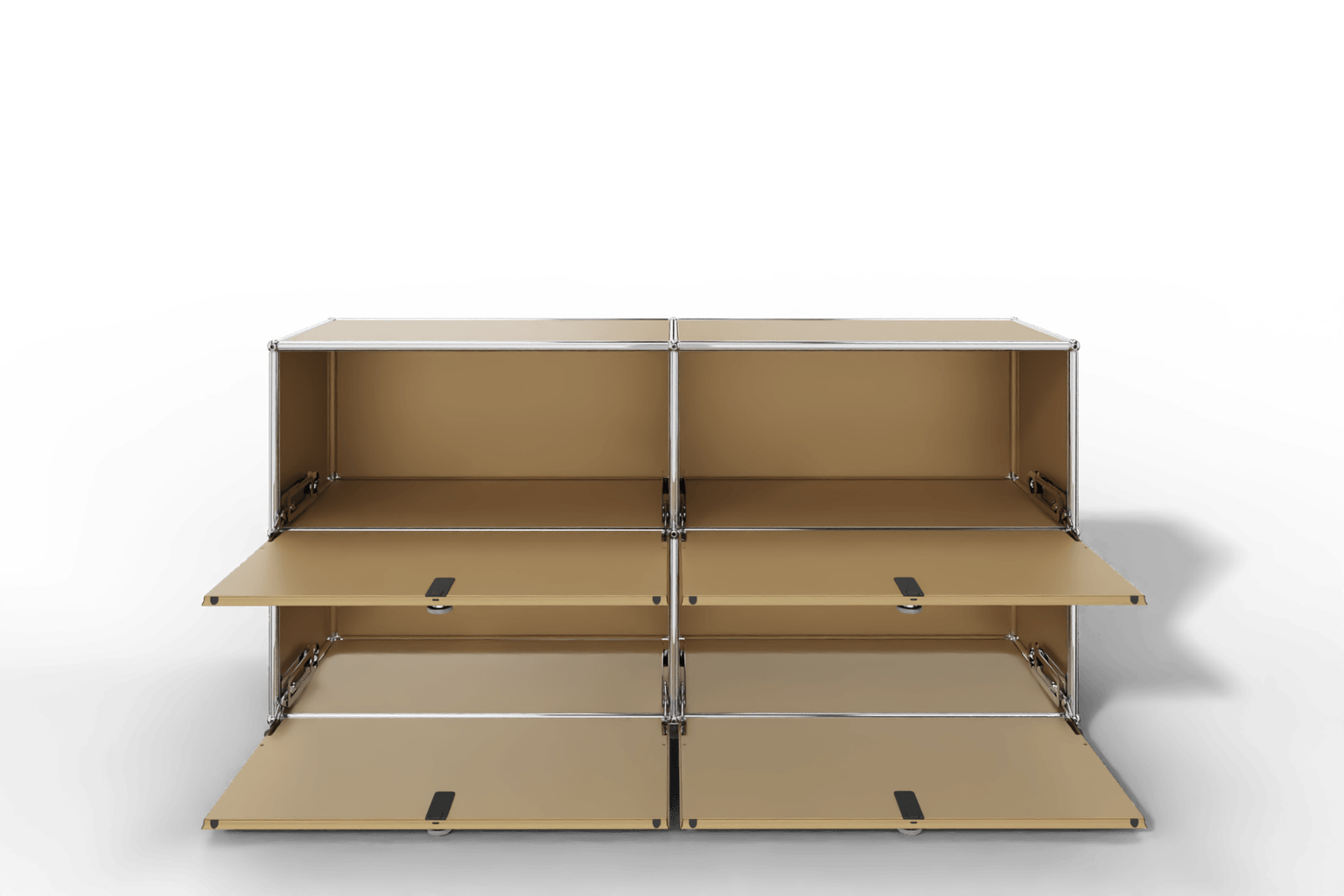 Farbe wählbar - USM Haller Sideboard, mit 4 Klapptüren Produktbild