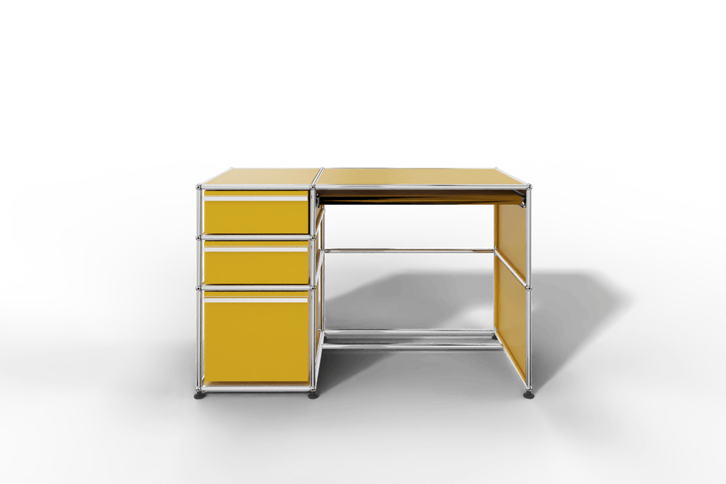 USM Haller Arbeitsplatz mit 3 Schubladen Produktbild