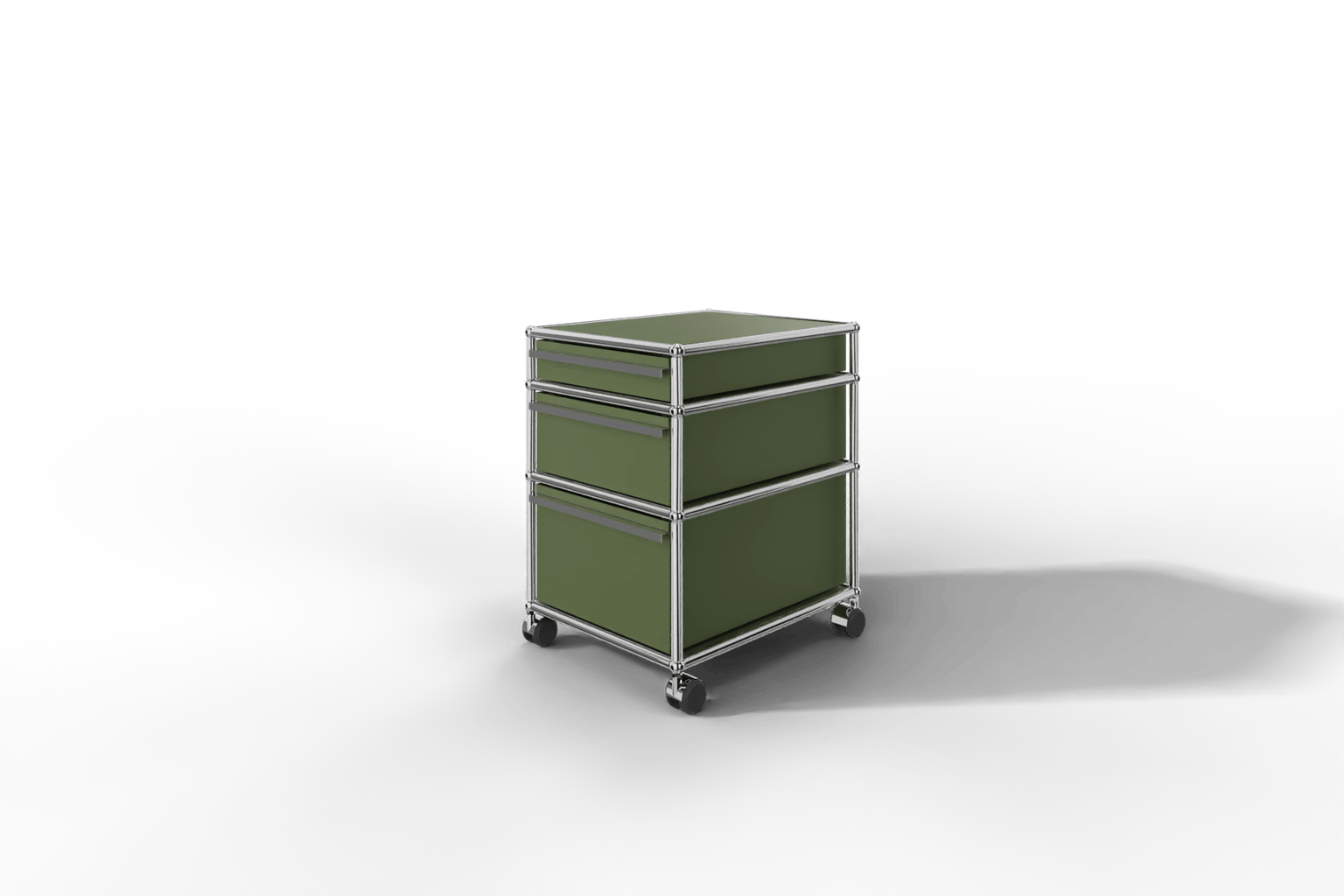 USM Haller Rollcontainer mit 3 Schüben, in 14 Farben konfigurierbar Produktbild