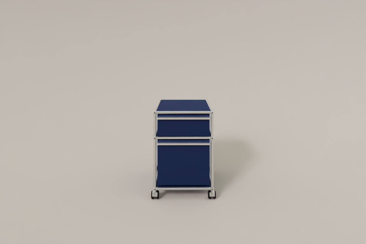USM Haller Rollcontainer mit Hängeregistratur, wahlweise abschließbar. 14 Farben konfigurierbar. Produktbild